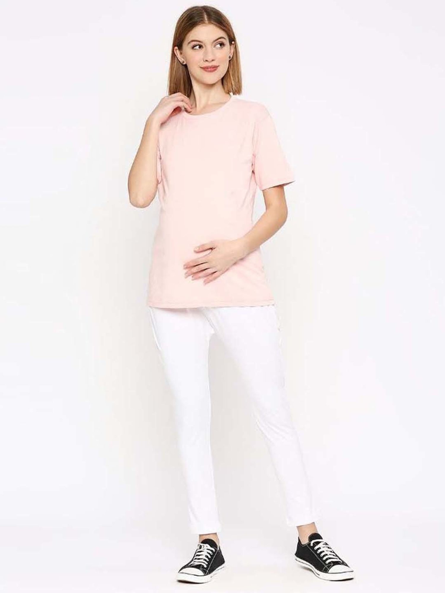 Mine4Nine Multicolor Printed Maternity Kurta