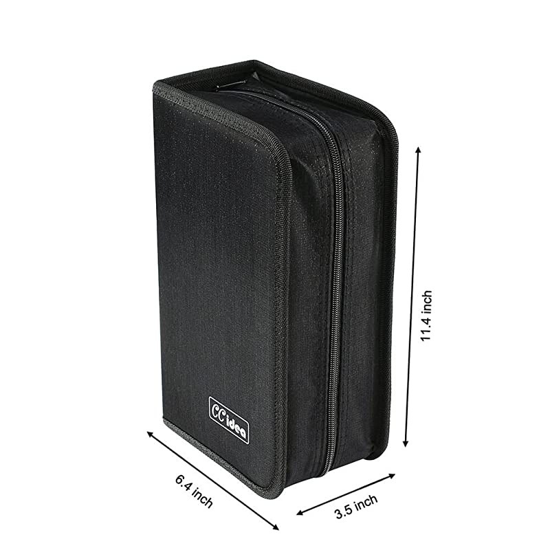 128 Capacity CDDVD Case Holder Storage Binder by  Black Specials