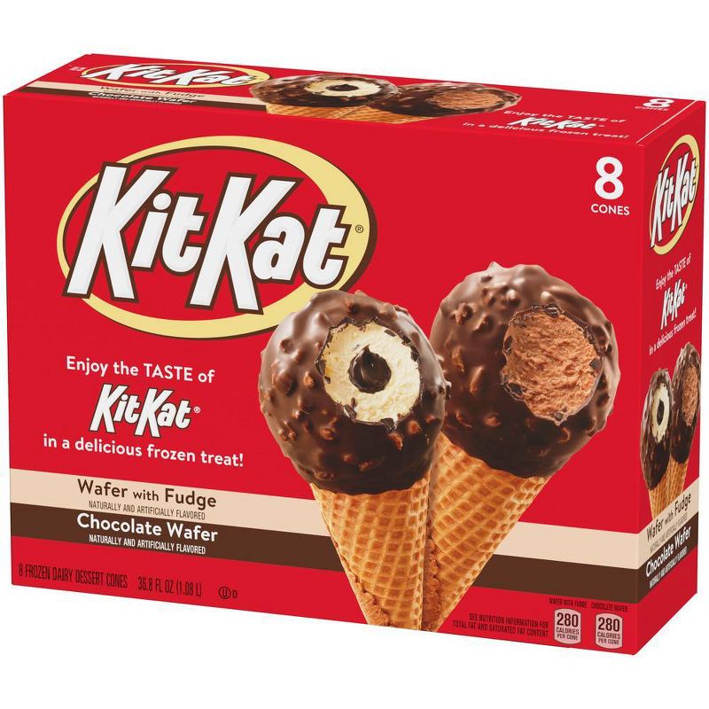 Kit-Kat Ice Cream Cone - 8ct