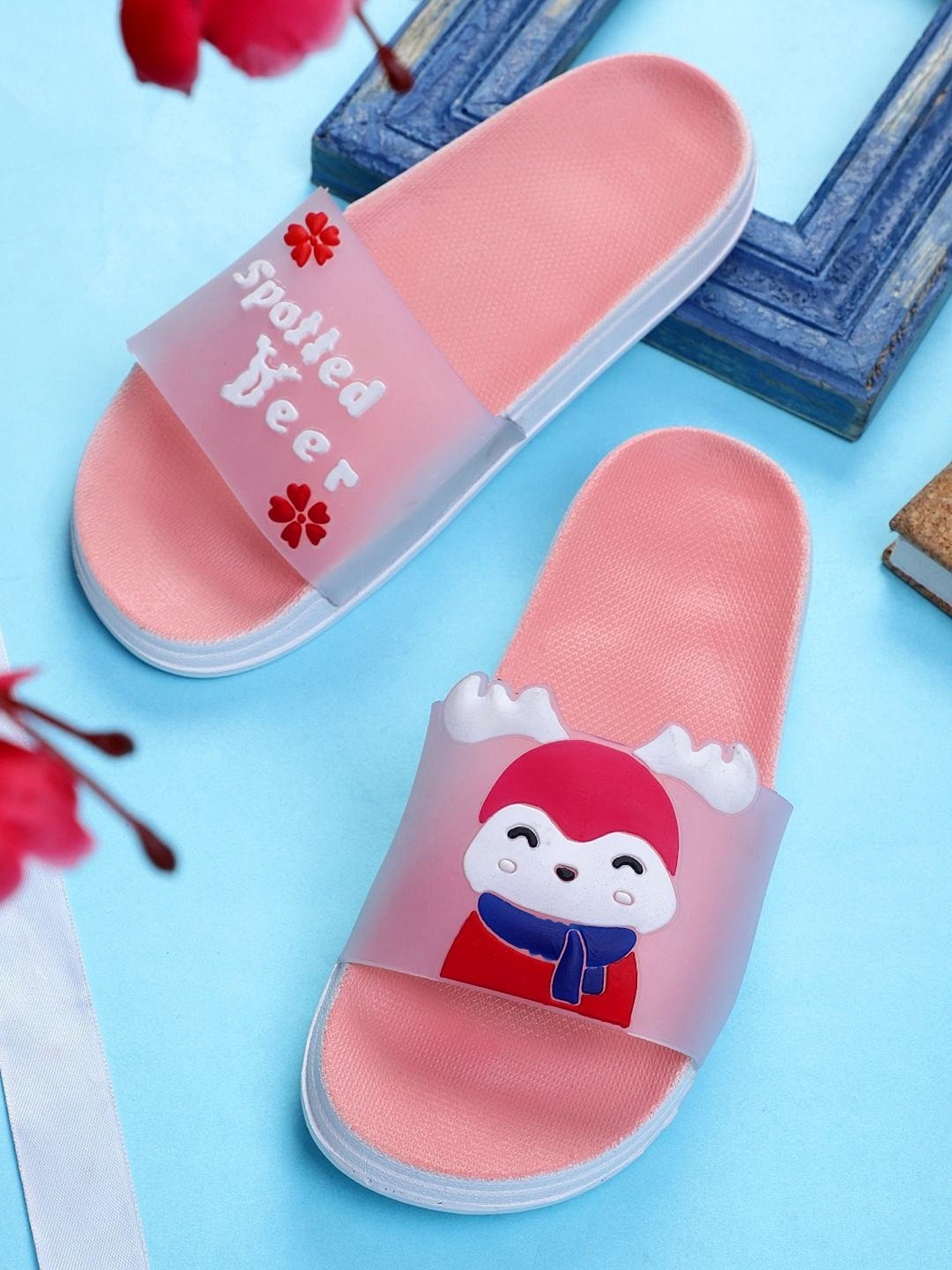 Pampy Angel Women's Pink Slides