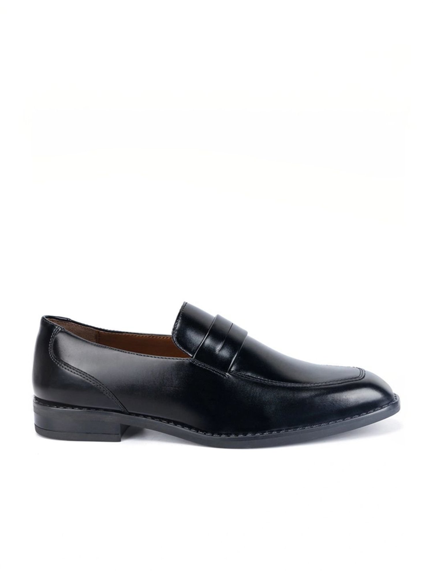 Louis Stitch Men's Jet Black Formal Loafers