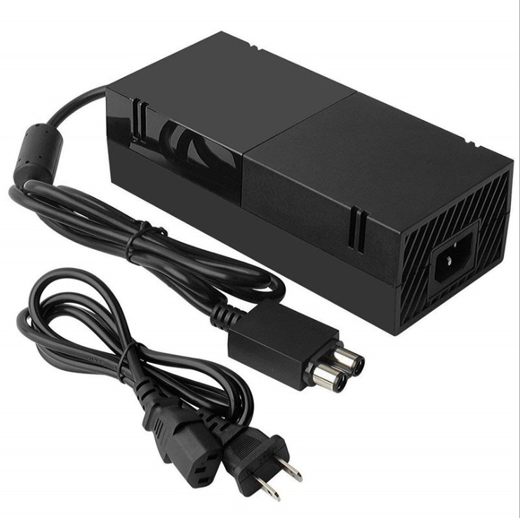 Xbox one power brick with cable, [upgraded version] UK or AC adapter replacement charger is suitable for Xbox One console with 110-220 V voltage  US Plug