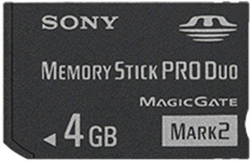 Sony 4 GB Memory Stick ProDuo MSMT4G/TQ1 (Black)