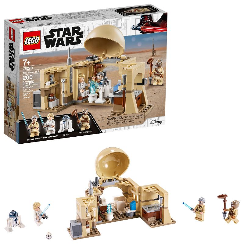 LEGO Star Wars: A New Hope Obi-Wan's Hut Starter Set for Young Kids 75270