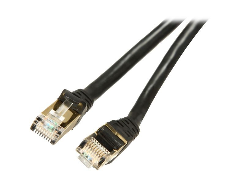 Rosewill RCW-3-CAT7-BK 3 ft. Twisted Pair (S/STP) Networking Cable