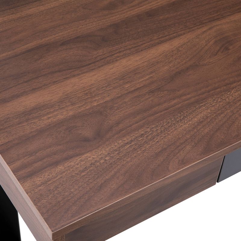 47" Adjustable Desk Walnut - Home Essentials