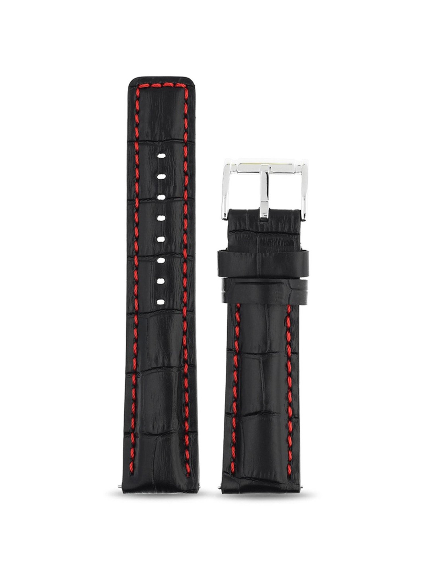 Titan 24 mm Tan Genuine Leather Strap for Men