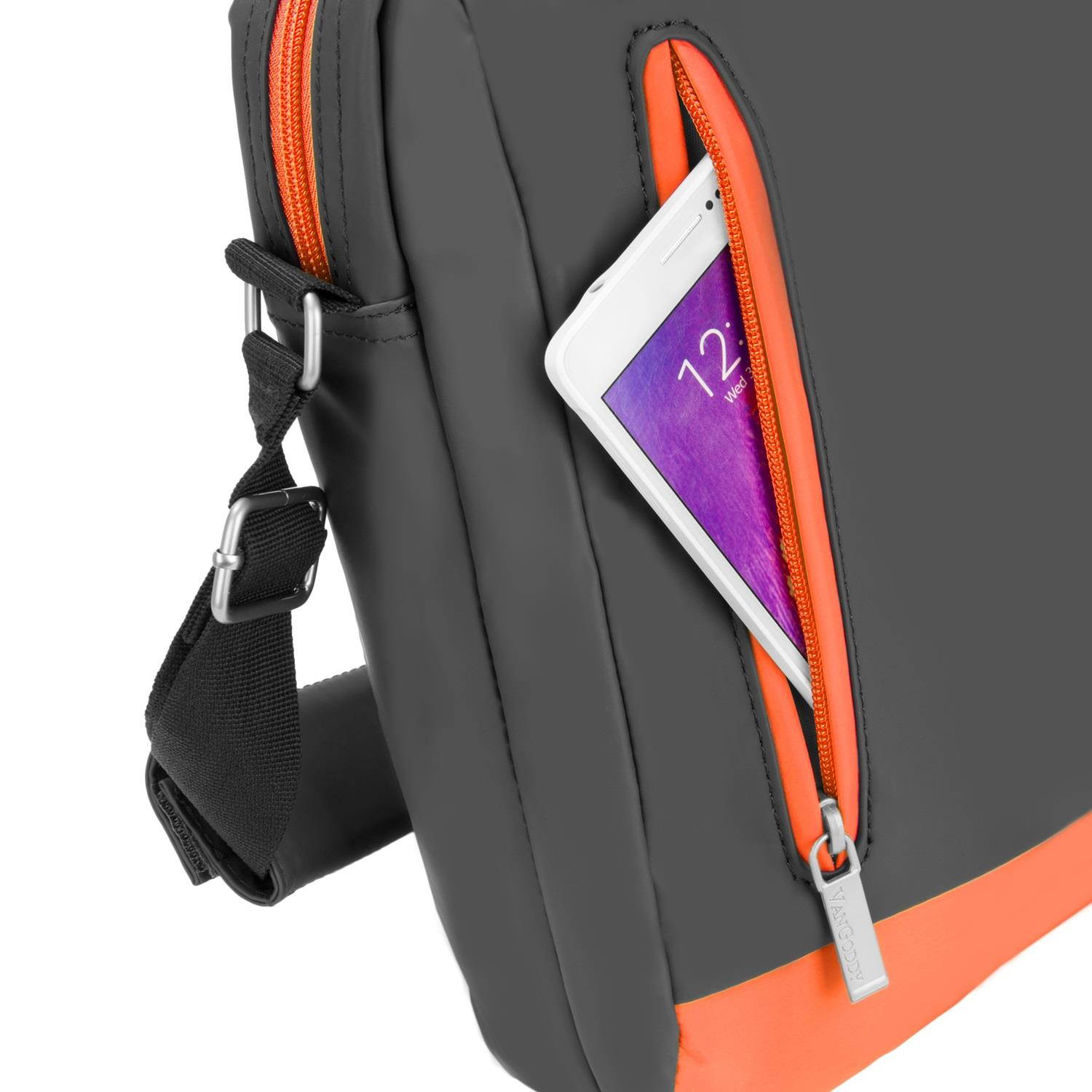 Adler Tablet Shoulder Case Bag /w Built on Shoulder Strap fits Asus Transformer Book T100 Chi