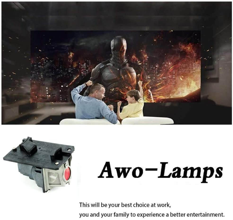 AWO Original Projector Lamp Bulb NP18LP / 60003128 / NP13LP / 60002853 with Housing for NEC NP-V300W,NP-V300WG,NP-V300X,V281W,V300W,V300WG,V300X,V311W,V311X,VE280,VE280X,VE281,VE281X,VE282,VE282X