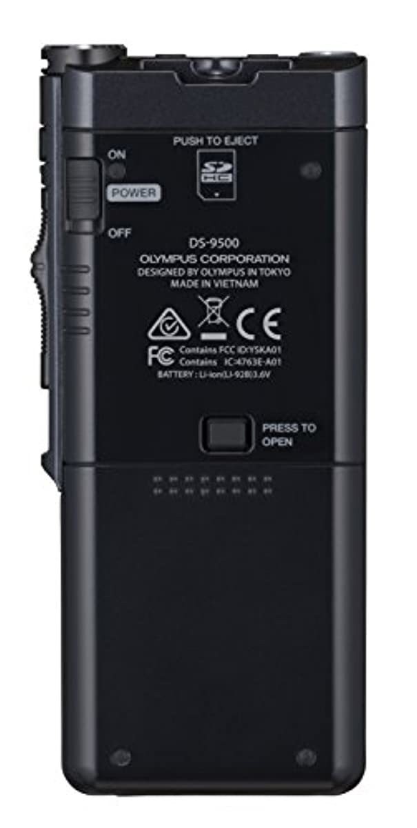 Olympus DS-9500 Digital Voice Recorder with ODMS R7 Software, Stereo and Mono