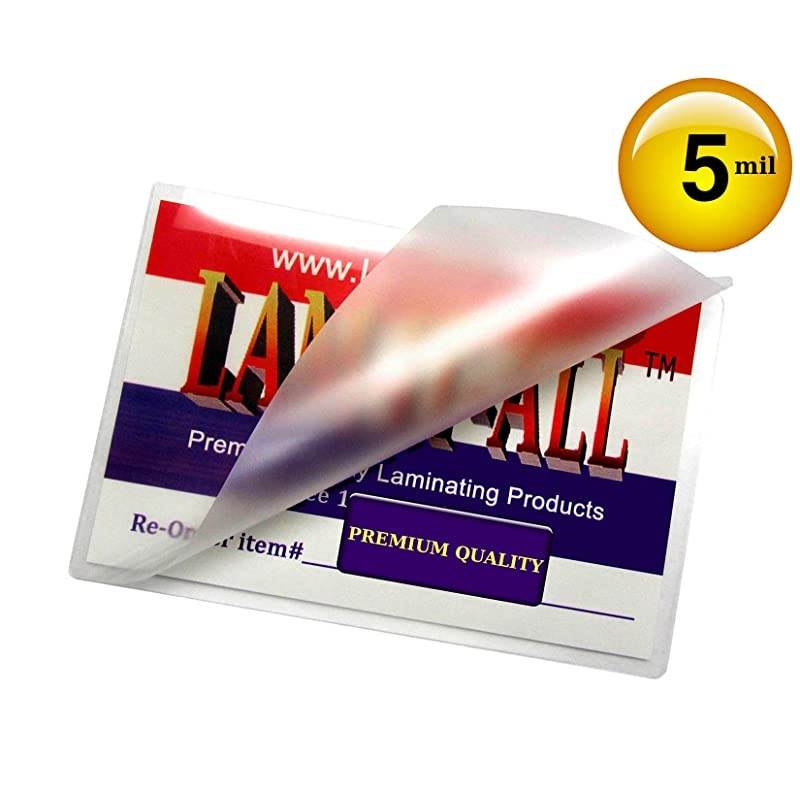 6 X 9 Laminating Pouches 5 Mil Hot Laminator Sleeves Pk of 100 by