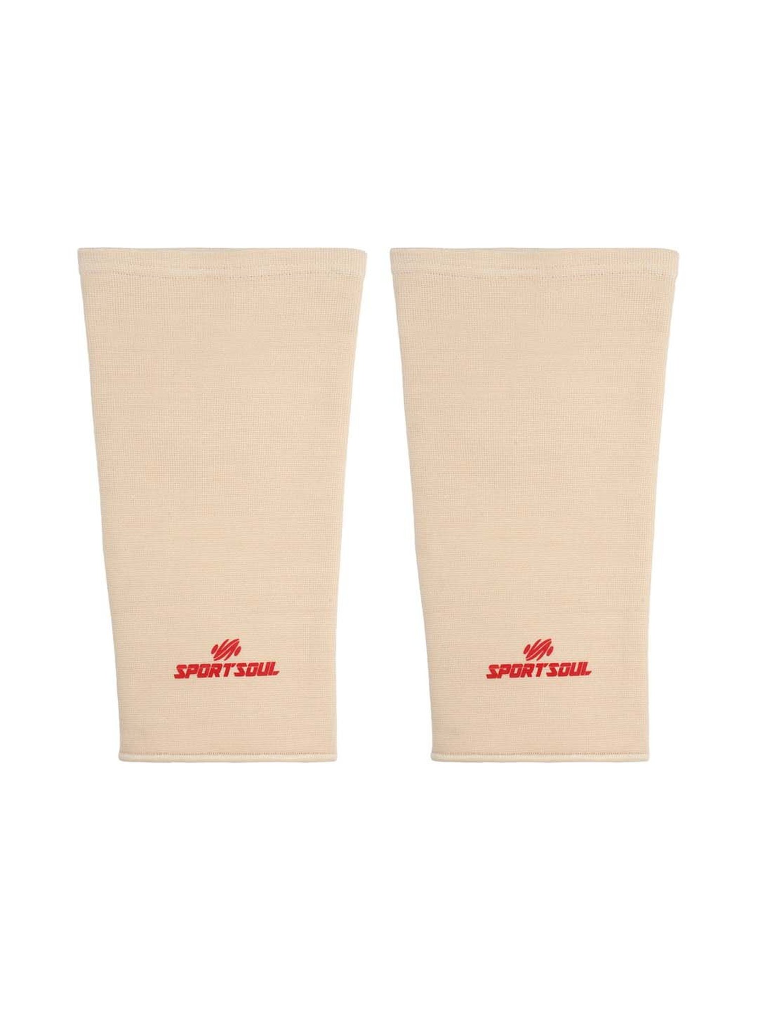 SportSoul Beige Premium Compression Knee Support (Large)