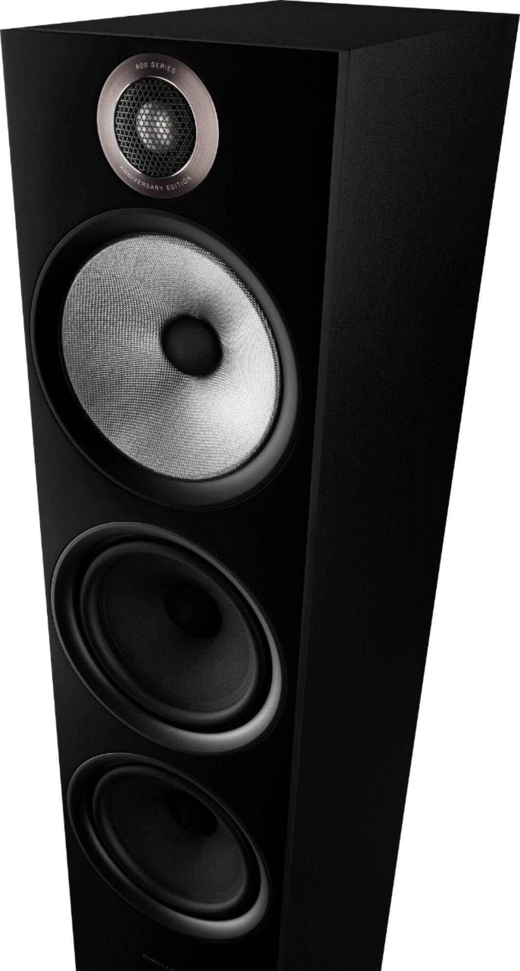 Bowers  and  Wilkins - 600 Series Anniversary Edition 3-way Floorstanding Speaker (each) - Black
