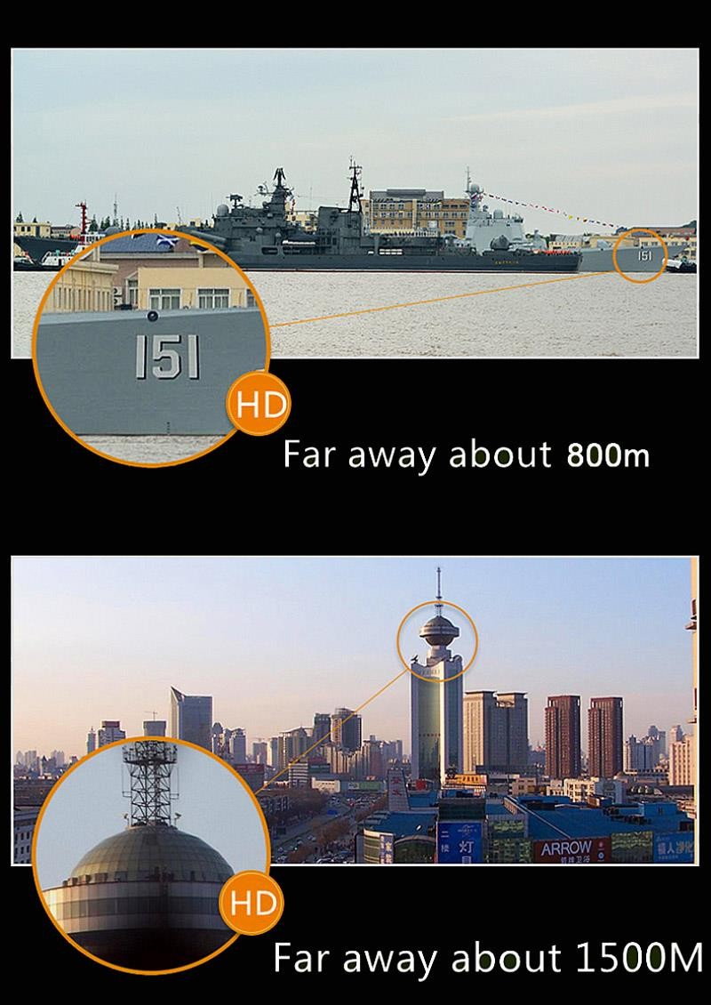 HD Telescope Camera 16X52 BAK4 Hunting Monocular Zoom Travel High Power Magnification Quality Binoculars Bird Watching Spyglass