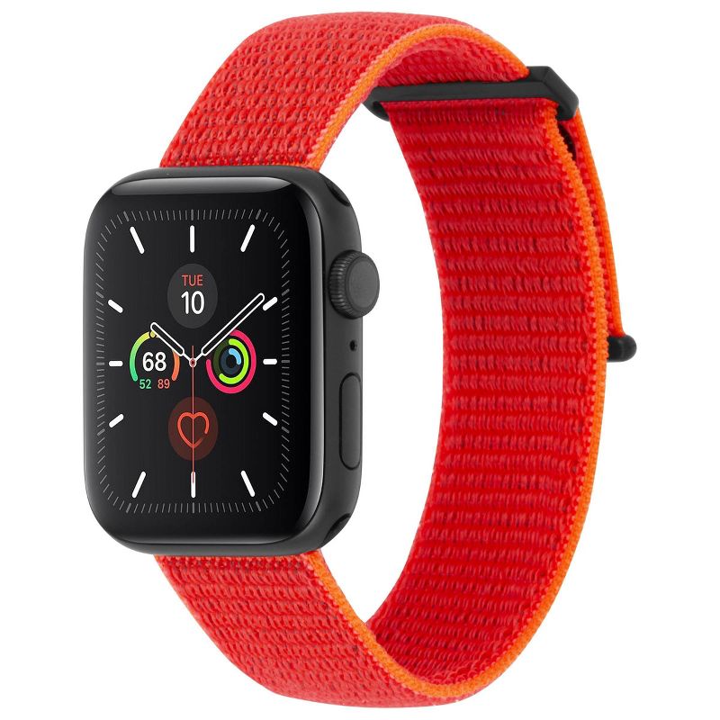 Case-Mate Nylon Apple Watch Strap - Neon Orange 42-44mm
