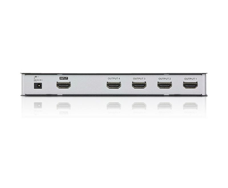 ATEN 4-Port HDMI Splitter - HDMI In - HDMI Out