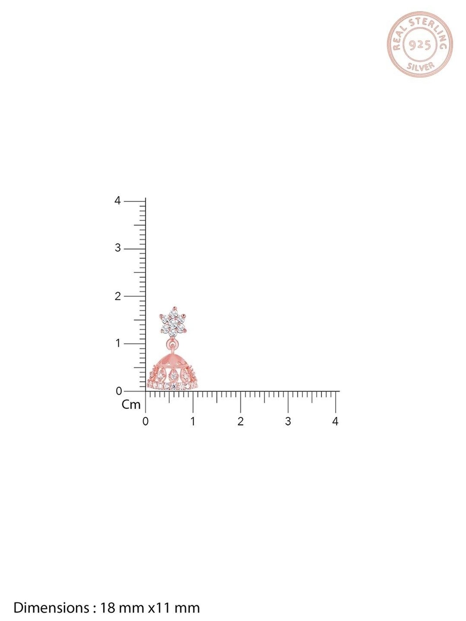 GIVA 92.5 Sterling Silver Earrings for Women