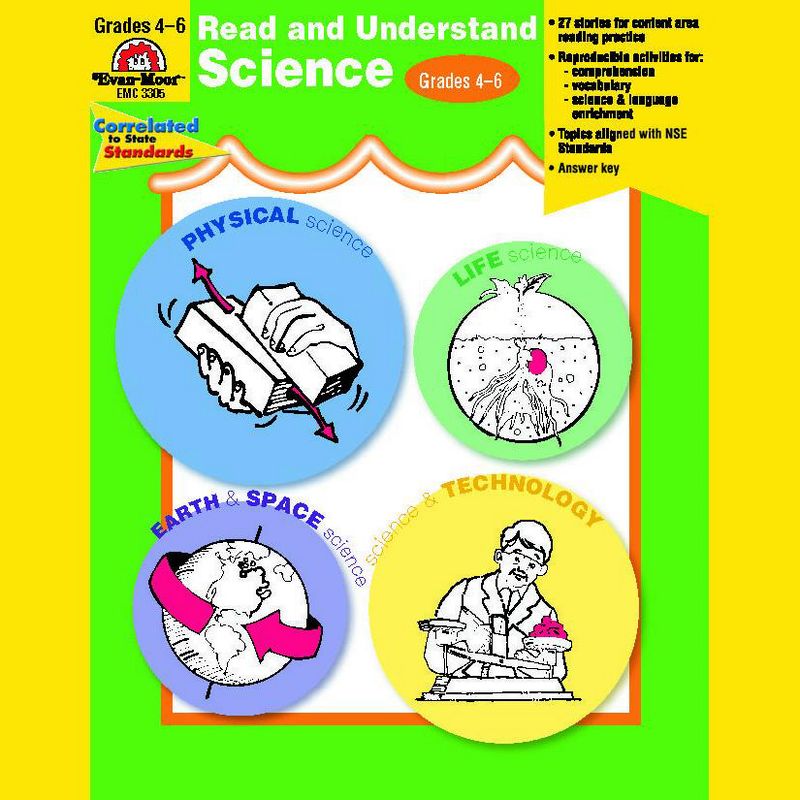 Teacher Created Resources Non-Fiction Reading Comprehension: Science Activity Book, Grade 2-3, 144 Pages
