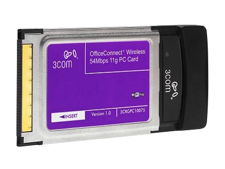 3com 3CRGPC10075 OfficeConnect Wireless 54Mbps 802.11g PC Card