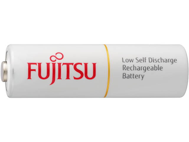 Fujitsu AA 2000 mAh 2100 Cycles Ni-MH Pre-Charged Rechargeable Batteries 12-Pack (Made in Japan)