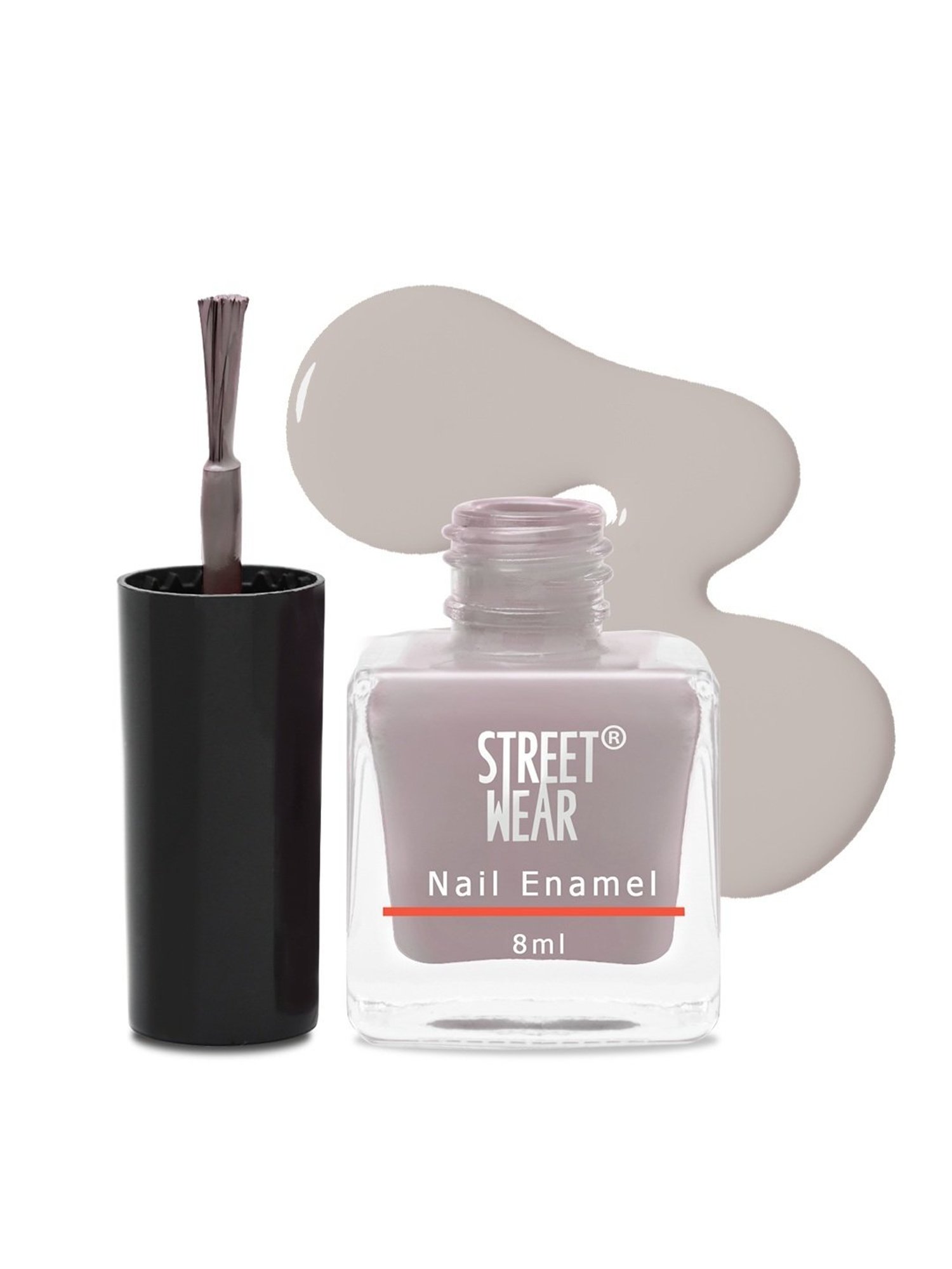 Street Wear Gloss Nail Enamel Musky Brown - 8 ml