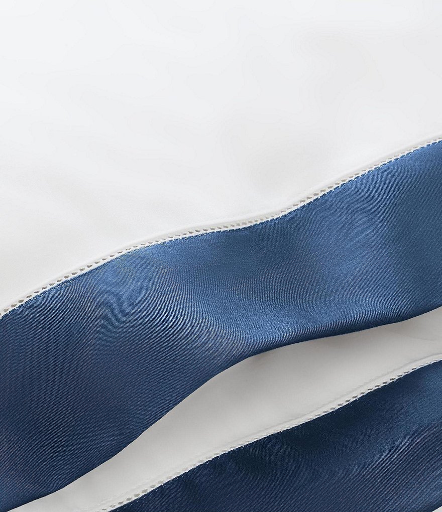 Ralph Lauren Organic Cotton Sateen Border Duvet Cover