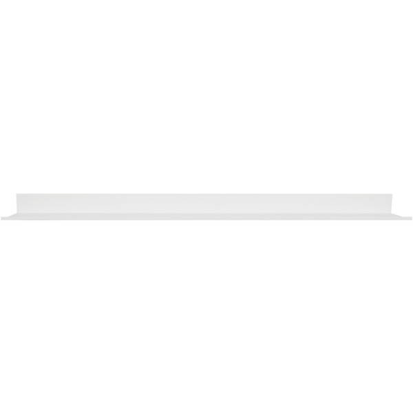 Hangman L-48-W 48-Inch No-Stud Floating Shelf (White Powder Coat)