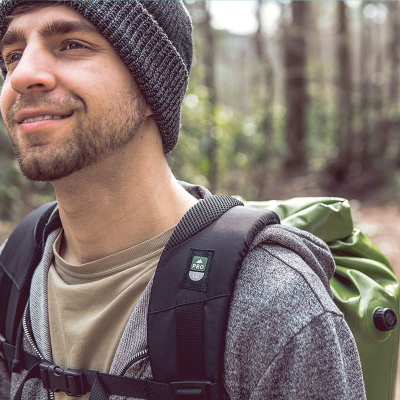 IceMule 1014-OL Pro Large Collapsible Portable Soft Sided Roll Top 23 Liter 18 Can Lightweight Insulated Waterproof Leak Proof Backpack Cooler Bag