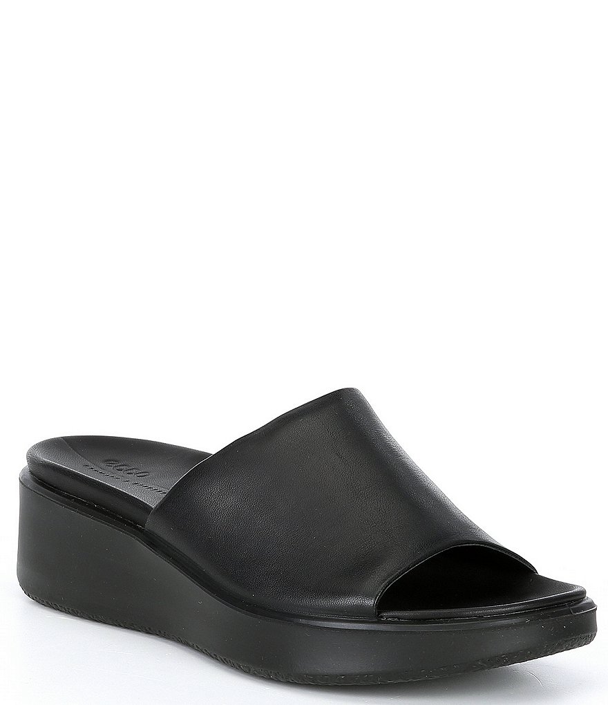 ECCO Flowt Wedge Luxe Sandal Slides