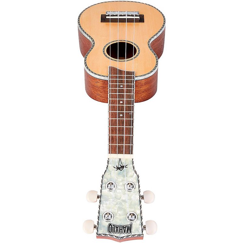 Mitchell MU100CE Acoustic-Electric Concert Ukulele Natural Koa