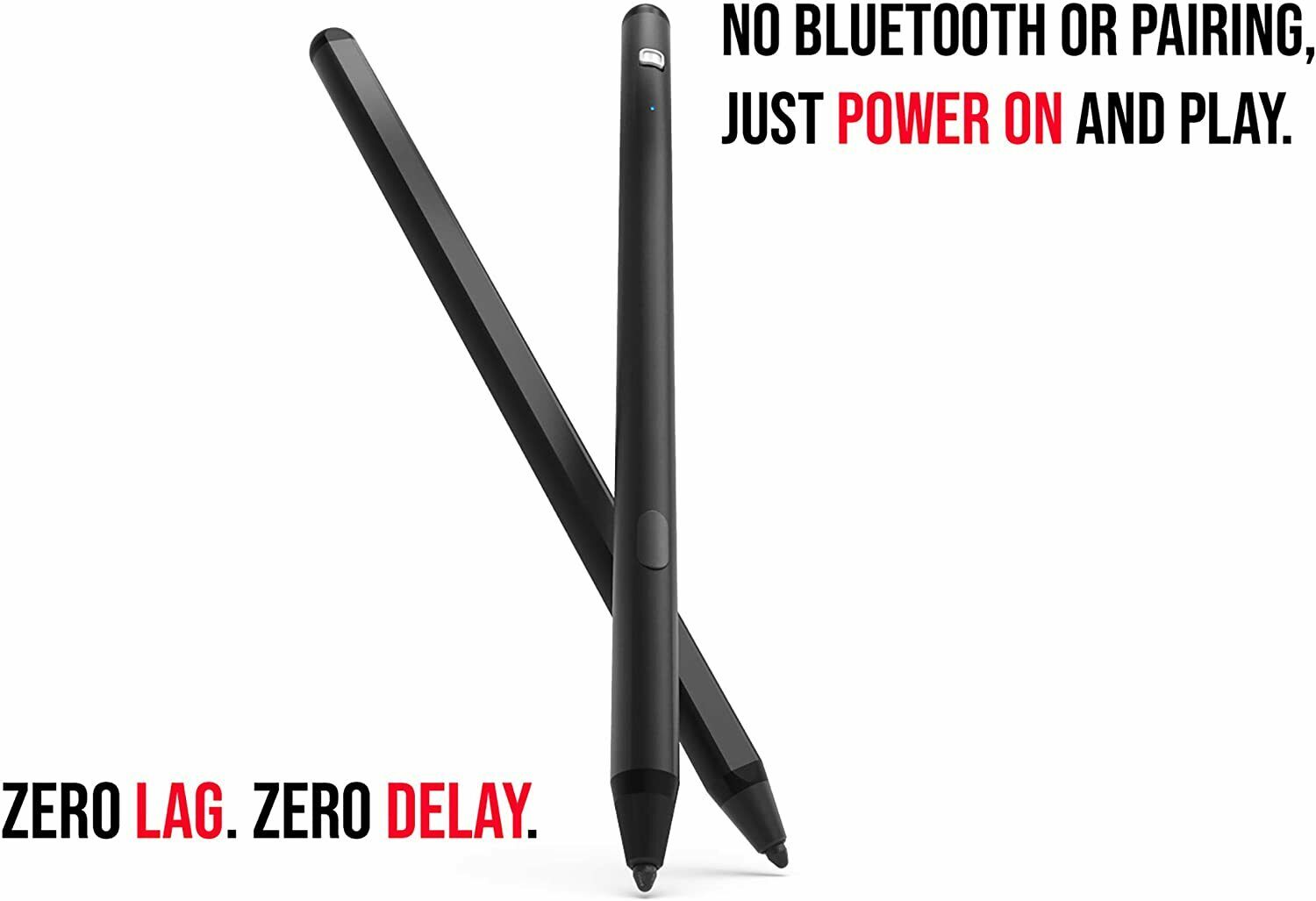 Stylus Pen for Digital Pencil Smooth Precision Capacitive Pen Fine Point, Magnetism Cover Cap, Universal  for iPhone/iPad Pro/Mini/Air/Android/Microsoft/Surface , Android and Other Touch Screens