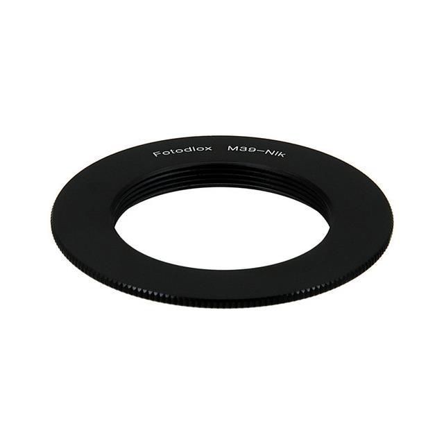 Fotodiox Lens Mount Adapter for M39/L39 Screw Mount Lens to Nikon F SLR Camera