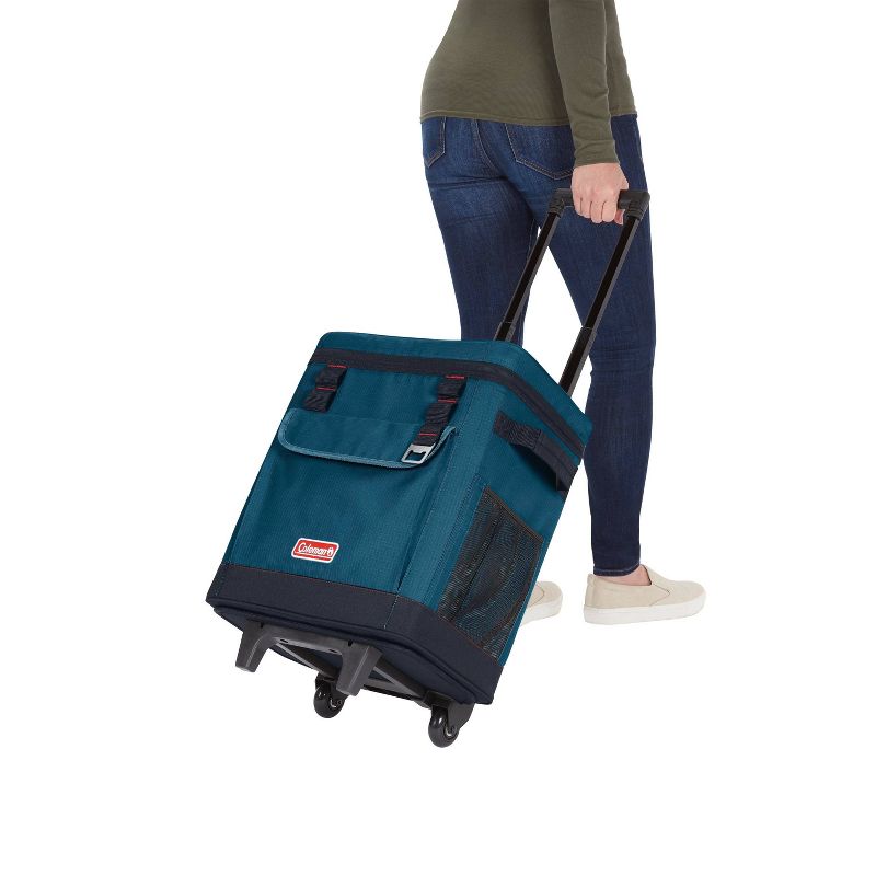 Coleman 32qt Soft Cooler with Wheels - Space Blue