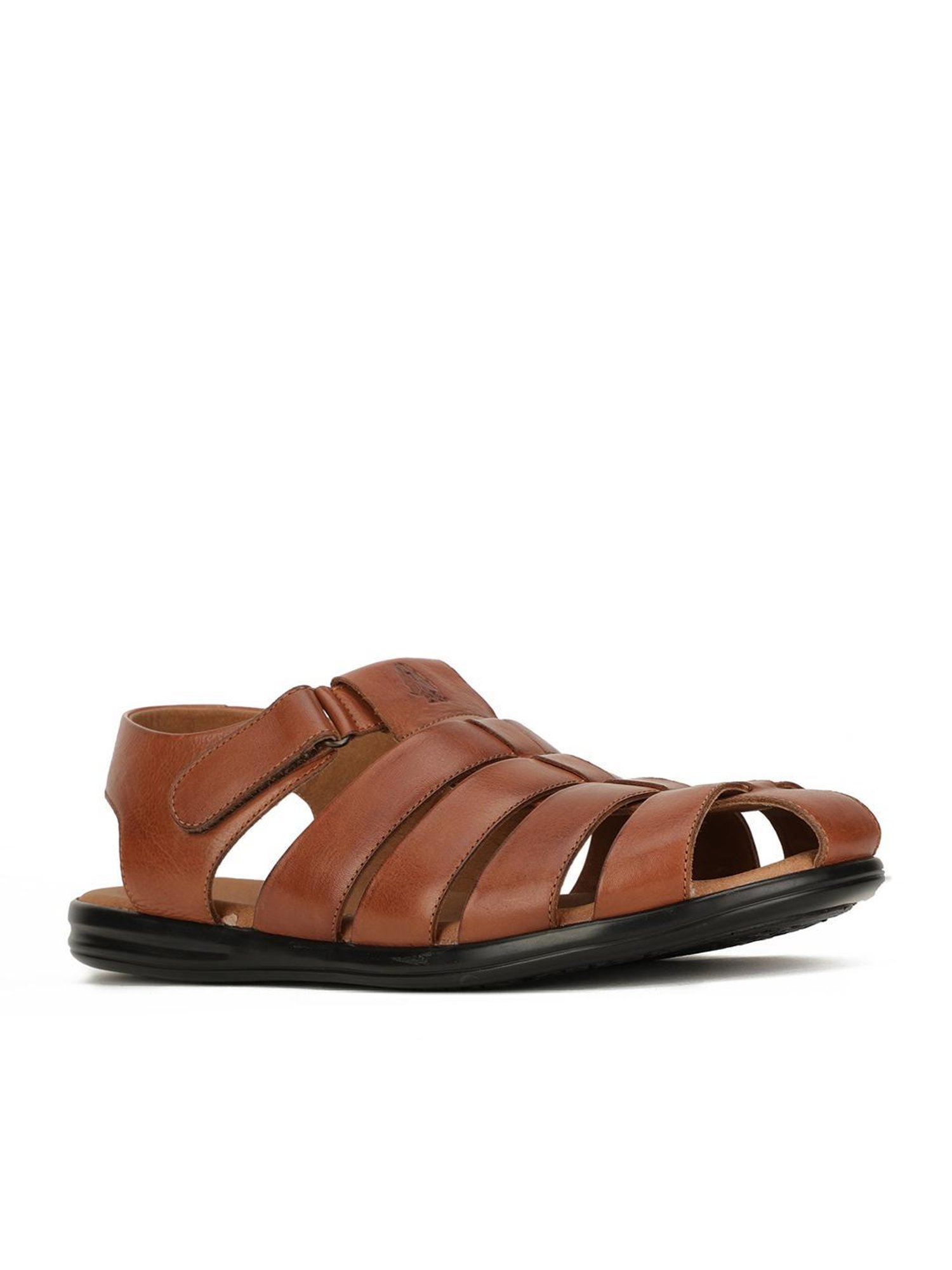 Hush Puppies by Bata Men's Tan Fisherman Sandals