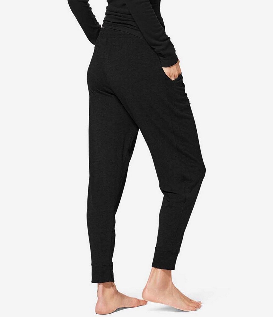 Tommy John Solid Knit Banded Hem Jogger Lounge Pants