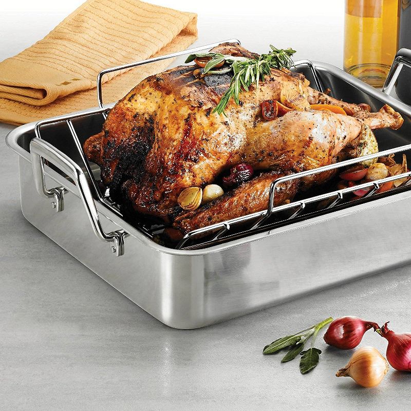 Farberware 12" x 16" Nonstick Roaster with Rack