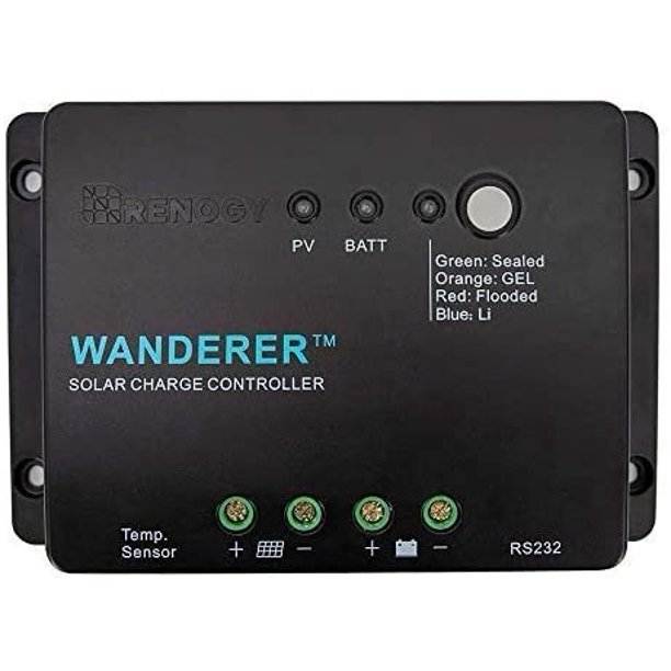 Renogy 100W 12V Monocrystalline Solar Panel Bundle Kit with 100W Solar Panel, 30A Charge Controller, 9in Adaptor Kit, A Pair of Branch Connectors