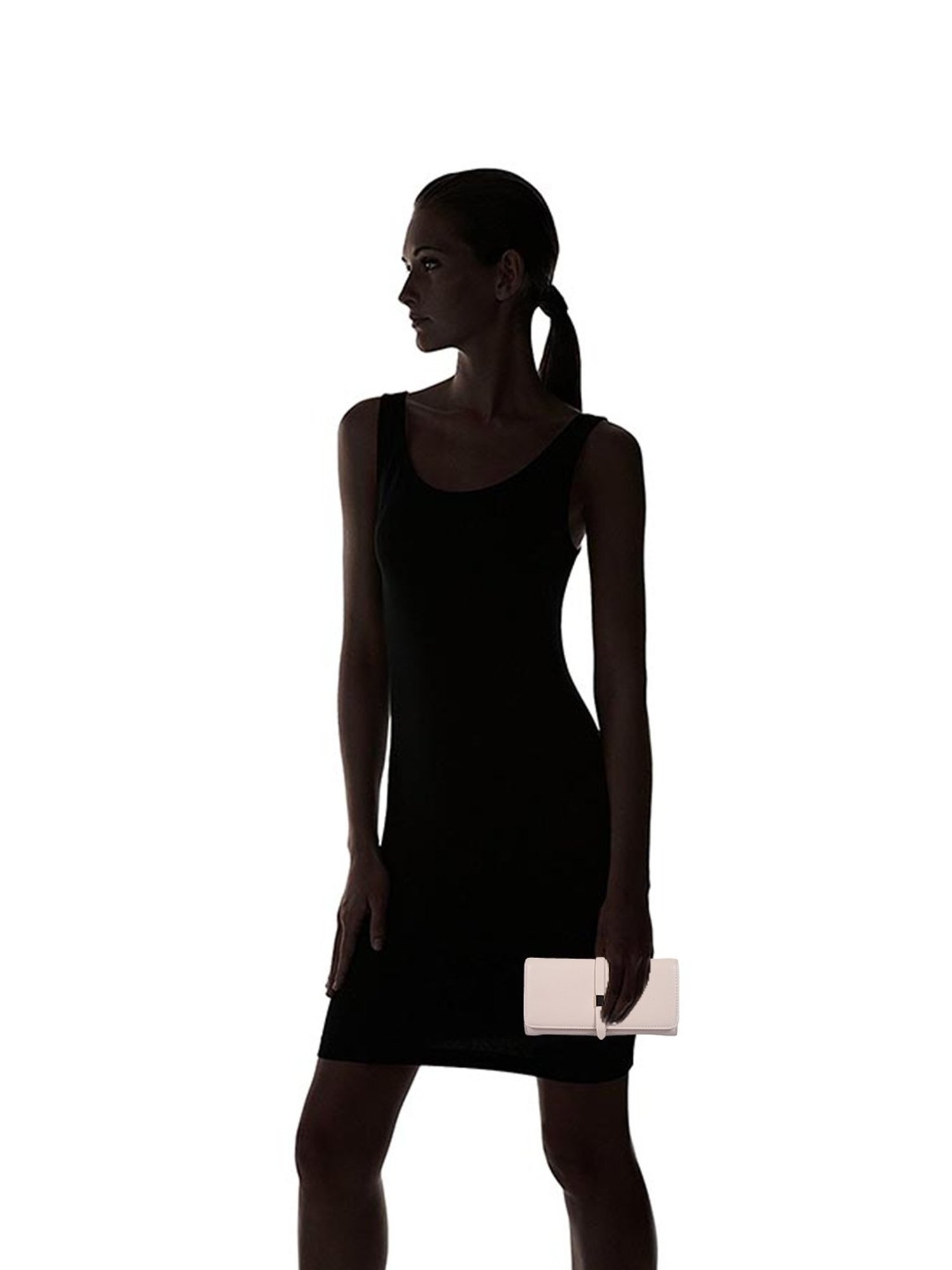 Lino Perros Core Beige Textured  Tri-Fold Wallet for Women