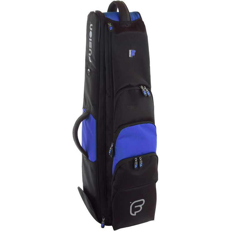 Fusion Premium Jazz Trombone Bag Black and Blue