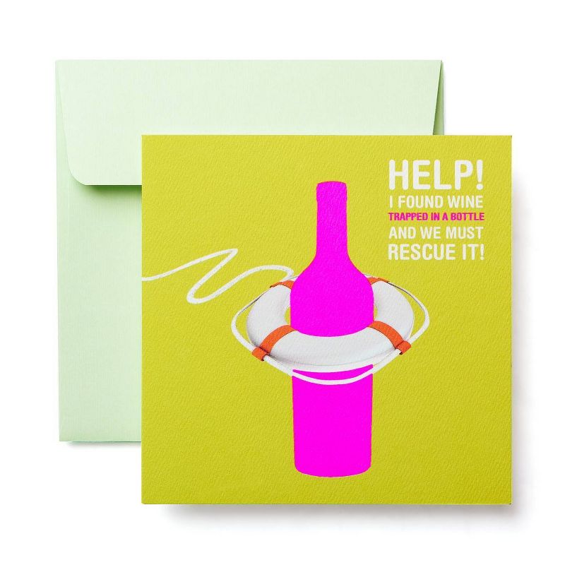 Birthday Card Funny Wine