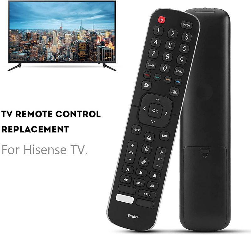 Universal Remote Control EN2B27 for Hisense TV, Remote Control Replacement for Hisense 40K321UW 58K700UWD 65K720UWG Smart TV Title