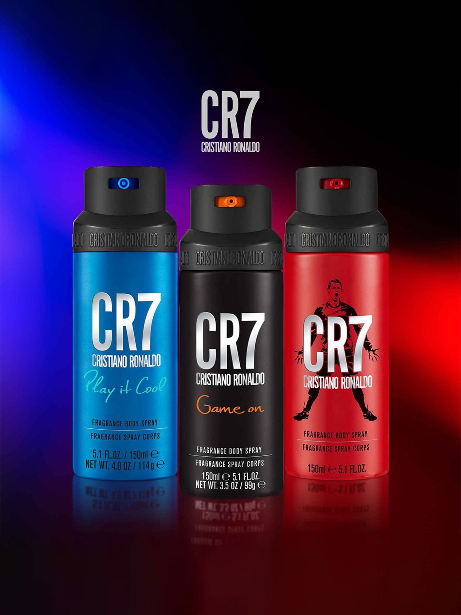 Cristiano Ronaldo CR7 Game On Fragrance Body Spray - 150 ml