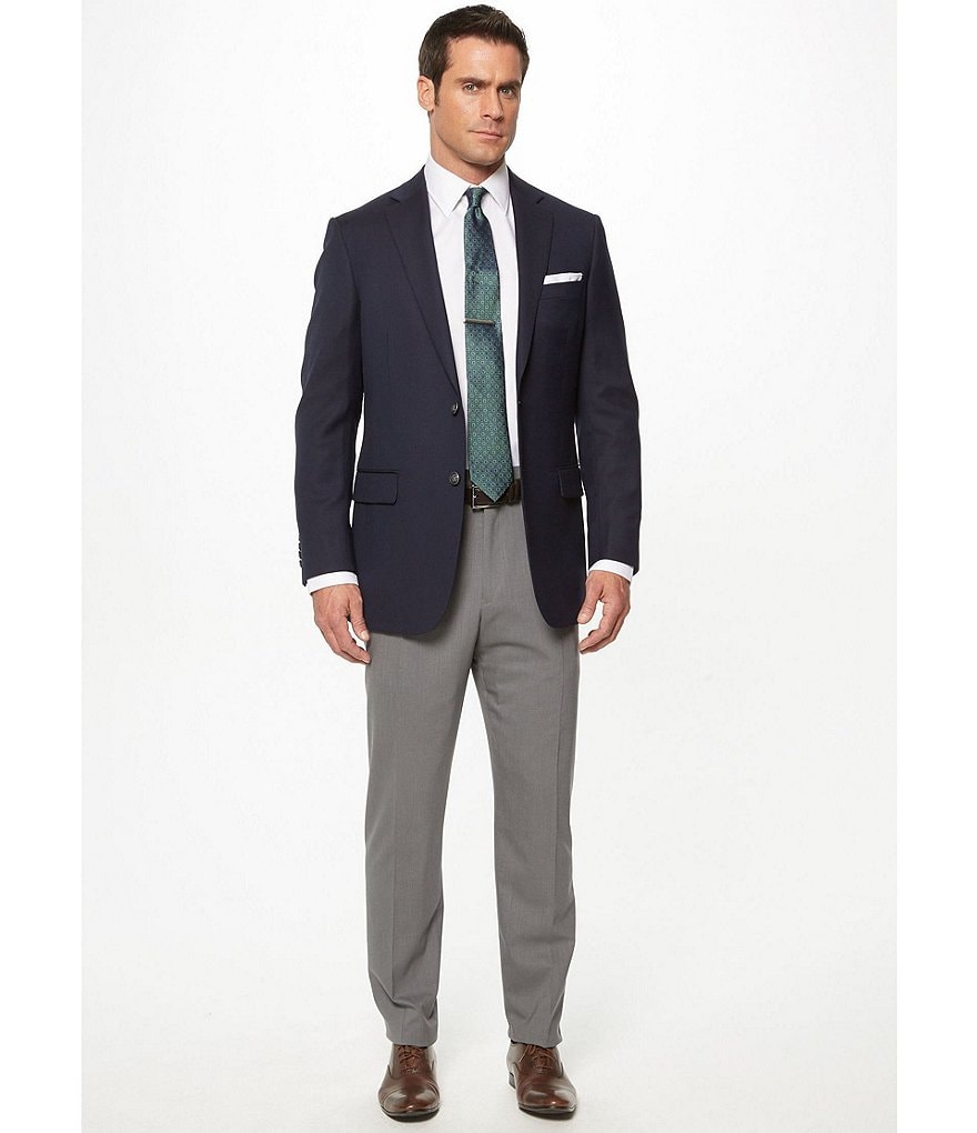 John Varvatos Slim Fit Solid Wool Sportcoat