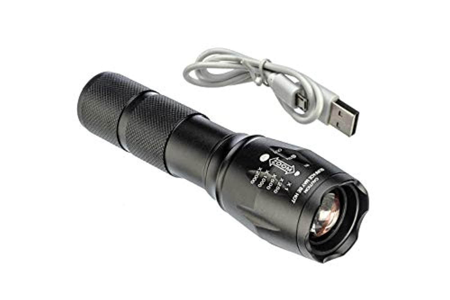 se 10 watt 500 lumens flashlight with 2200mah power bank