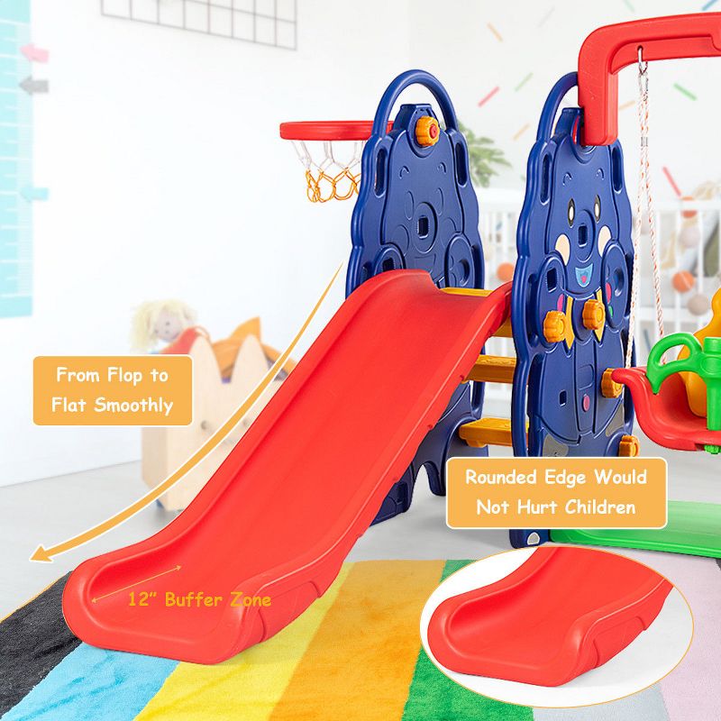 Funphix Climbing Gym Jungle Construction Buildable Indoor Outdoor Kids STEM Learning Toy Set Play Structure for Ages 2 through 12 Years, Multicolor