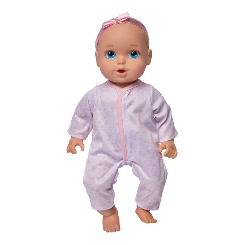 Perfectly Cute Baby Doll Deluxe 36pc Feed & Play Set - Blonde with Blue Eyes
