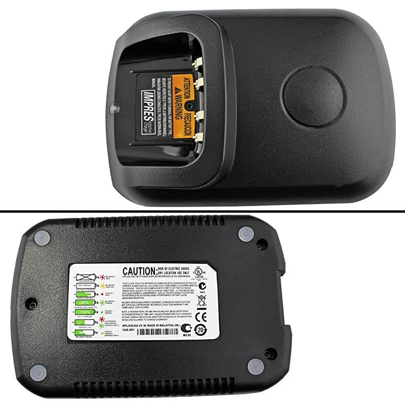 2 Way Radio Li-ion Battery Charger Charging Dock for Motorola Radios P8268 P8260 DP3400 DP3600 XPR6350/6300 XPR6550 Serial Port Walkie Talkie