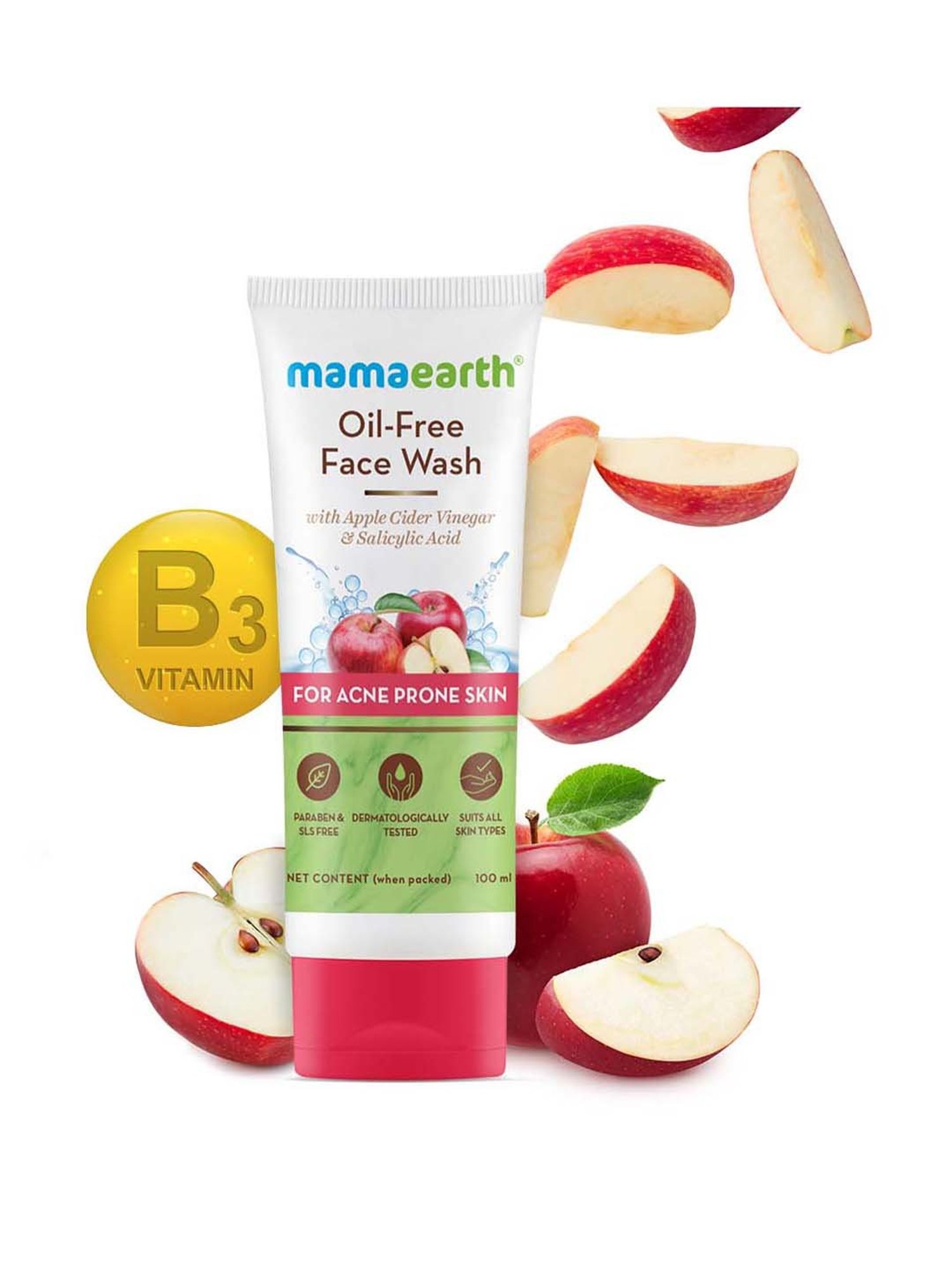 Mamaearth Oil-Free Face Wash - 100 ml