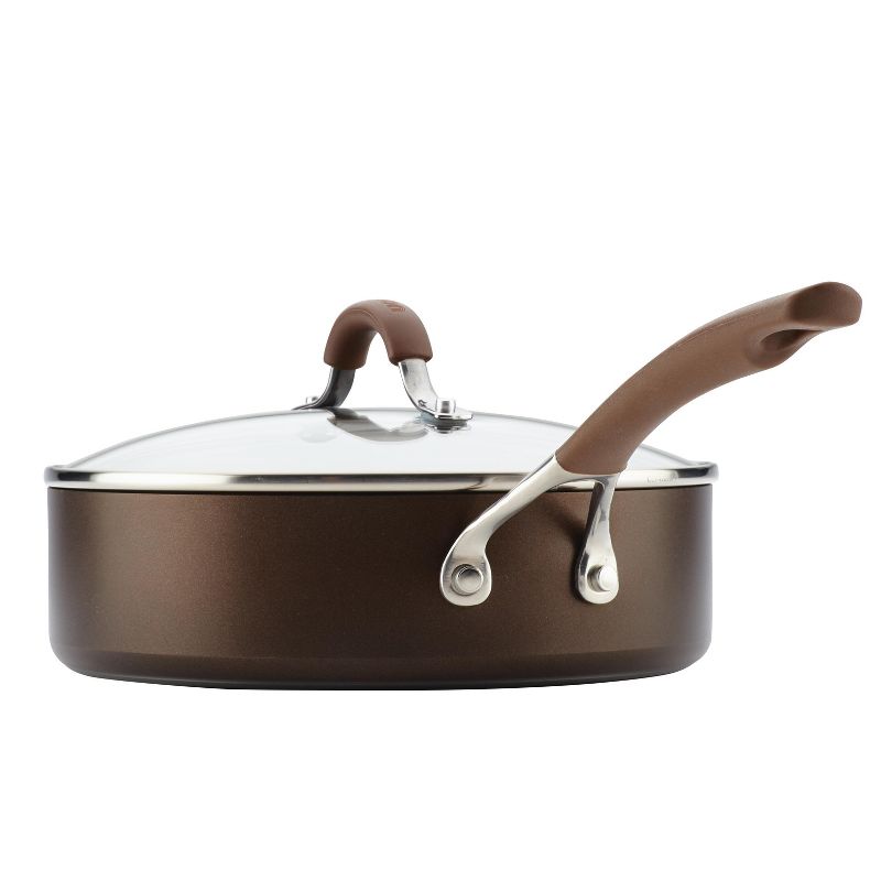 Circulon 10pc Hard Anodized Cookware Set Cocoa