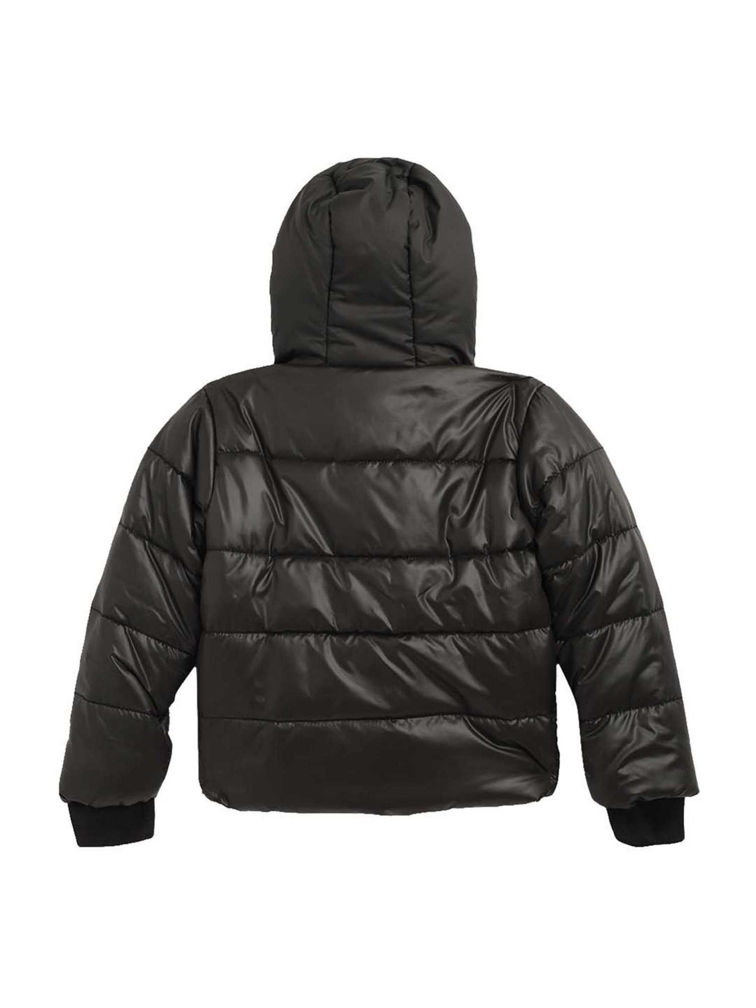 Elle Kids Black Regular Fit Jacket